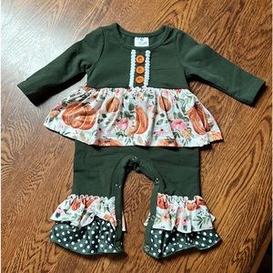 Fall one piece girls outfit